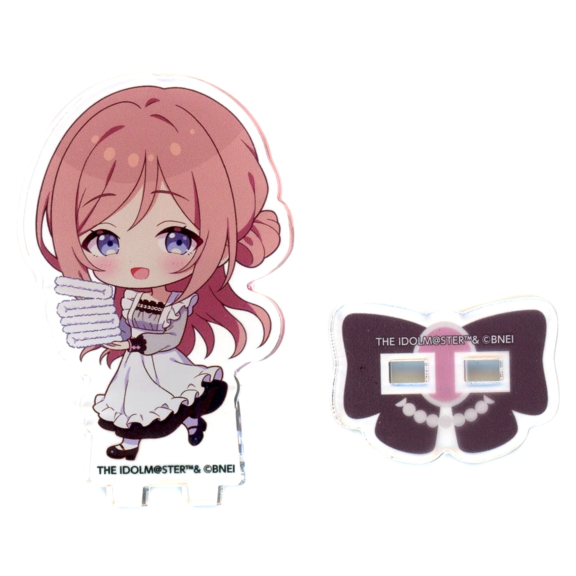 Rinami Himezaki Gakuen Idolmaster Trading Acrylic Stand Animate Cafe [USED]