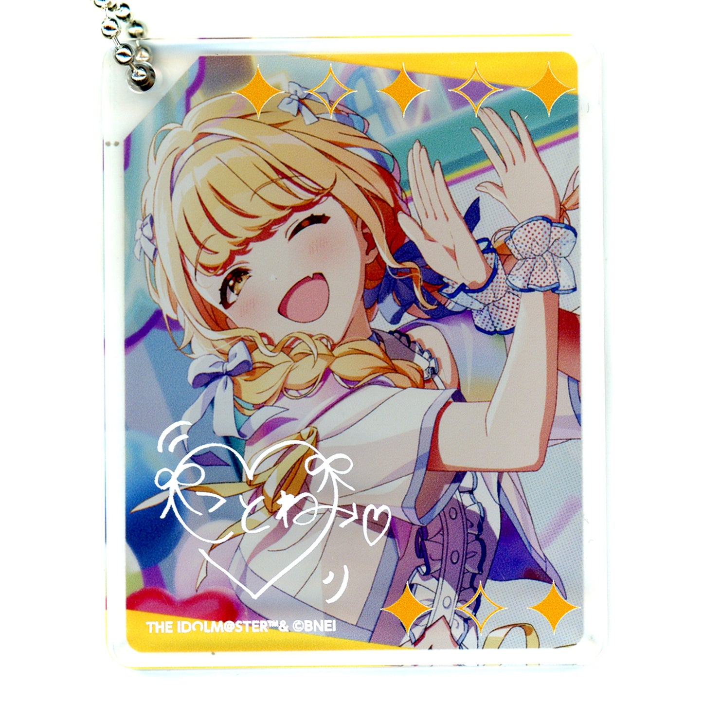 Kotone Fujita Gakuen Idolmaster CoLotta Trading Acrylic Plate Keychain animatecafe [USED]