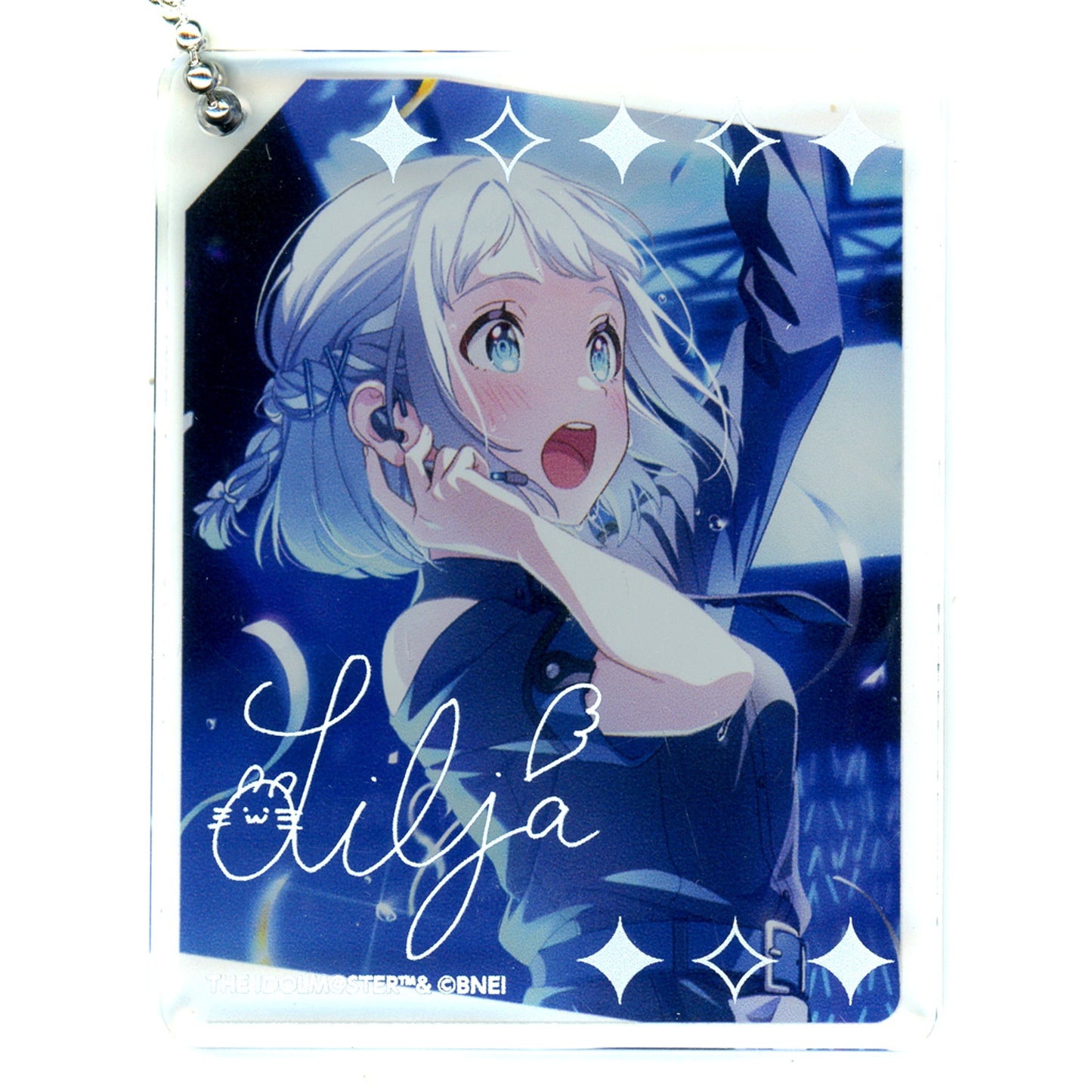 Lilja Katsuragi Gakuen Idolmaster CoLotta Trading Acrylic Plate Keychain animatecafe [USED]