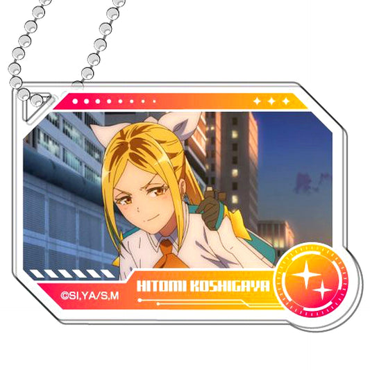 Hitomi Koshigaya B Magilumiere Magical Girls Inc. Decofre Acrylic Keychain [USED]