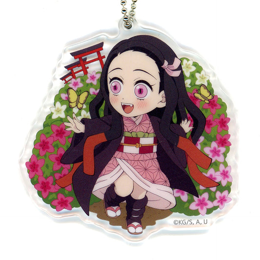 Nezuko Kamado Single Demon Slayer Local Illustration Tokyo Acrylic Charm Total Concentration Exhibition Swordsmith Village Arc Hashira Training Arc [USED]