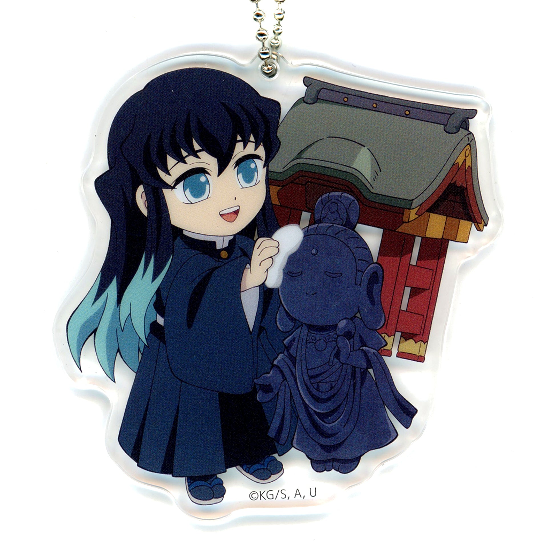 Muichiro Tokito Single Item Demon Slayer Total Concentration Exhibition Swordsmith Village Hashira Training Local Illustration Tokyo Acrylic Charm [USED]