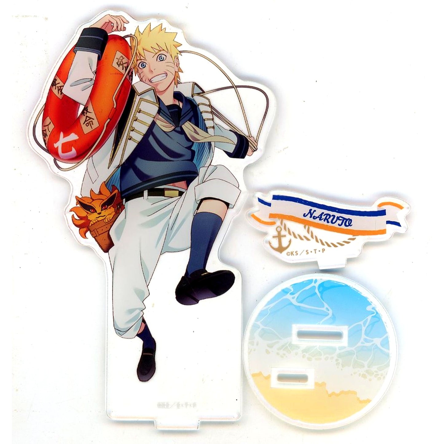 Naruto Uzumaki Marine Look Acrylic Stand Naruto Shippuden Marine Look in Animate [USED]