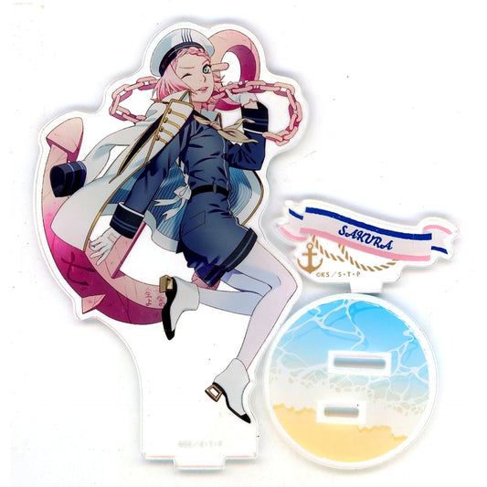Sakura Haruno Marine Look Acrylic Stand Naruto: Shippuden Marine Look in animate [USED]