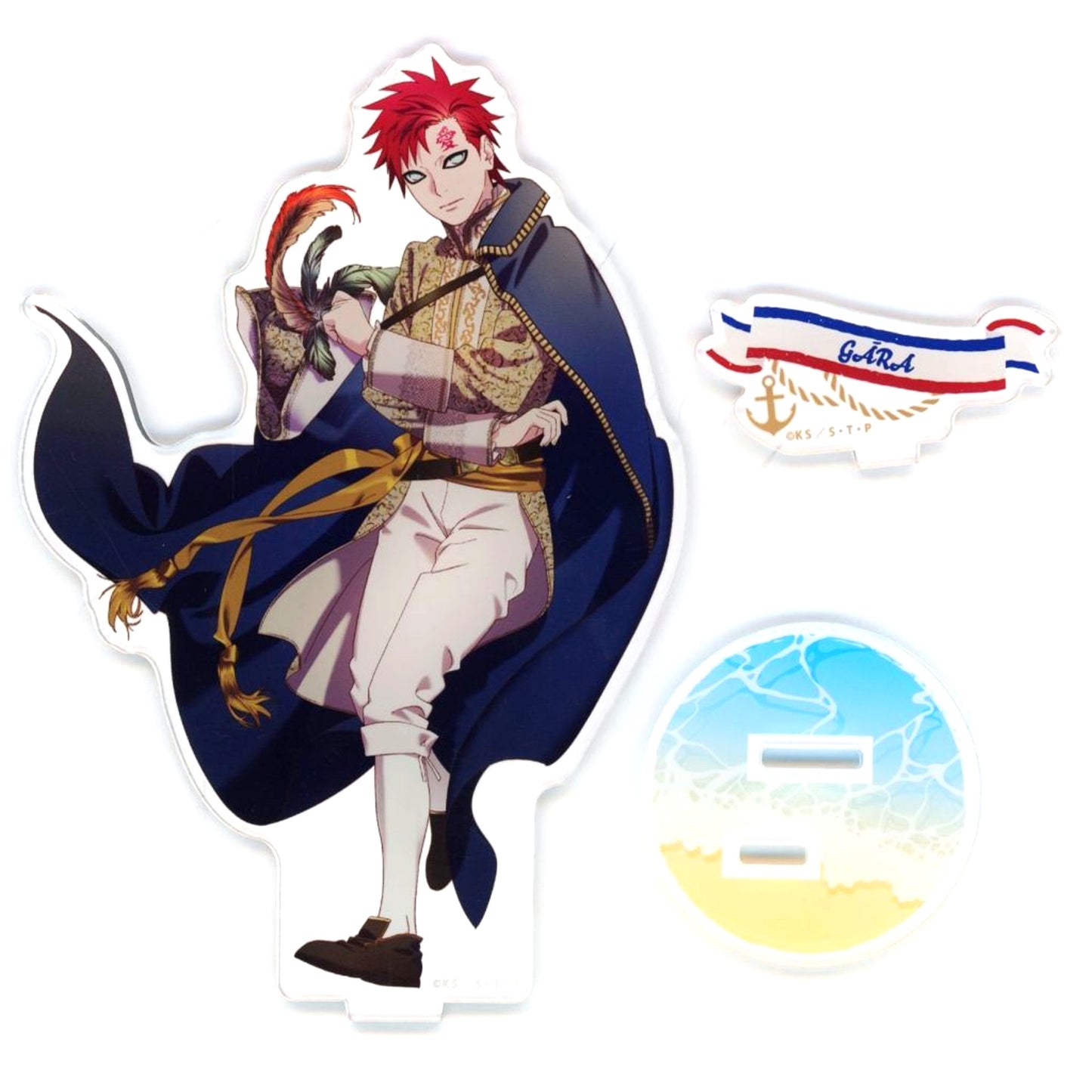 Gaara Marine Look Acrylic Stand Naruto Shippuden Marine Look in Animate [USED]