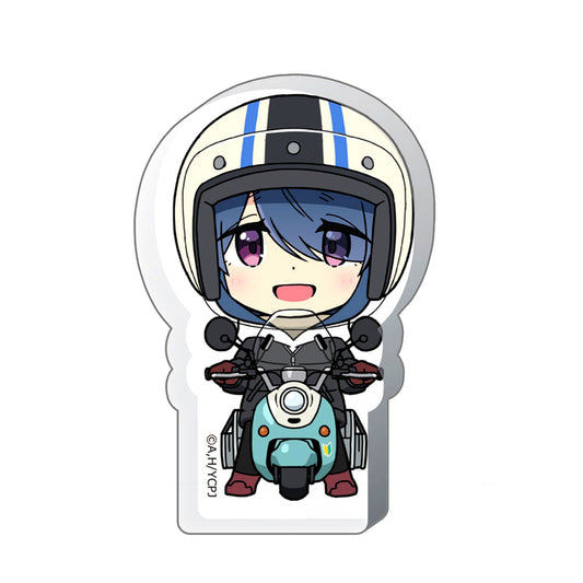 Rin Shima Thick Acrylic Stand Yuru Camp SEASON 3 [USED]