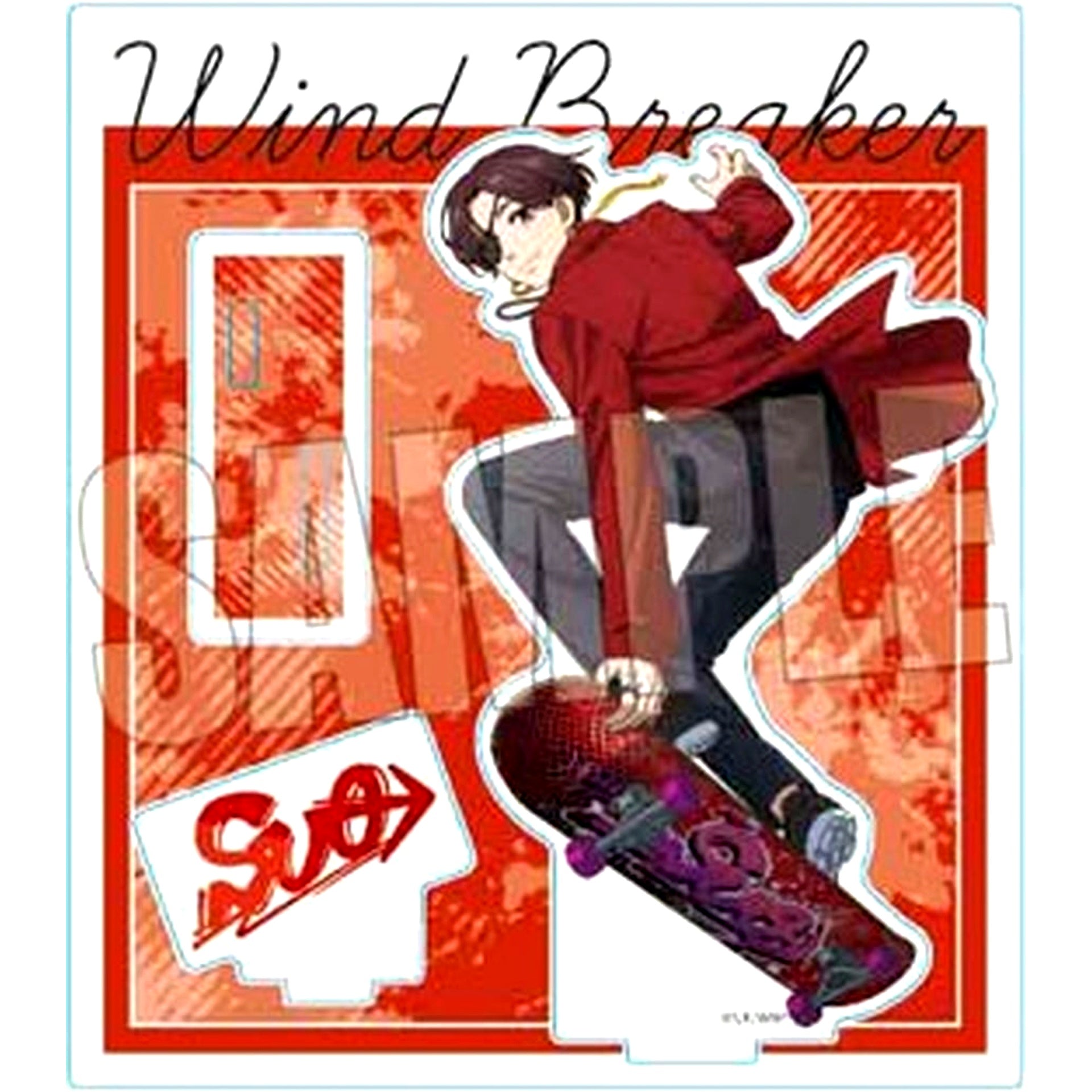 Hayato Suo WIND BREAKER Skater Ver. Acrylic Stand [USED]