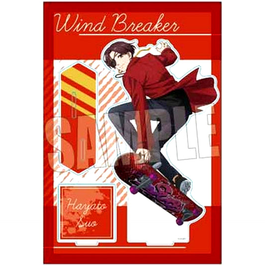 Hayato Suo MEGA Acrylic Stand Skater Ver. WIND BREAKER [USED]