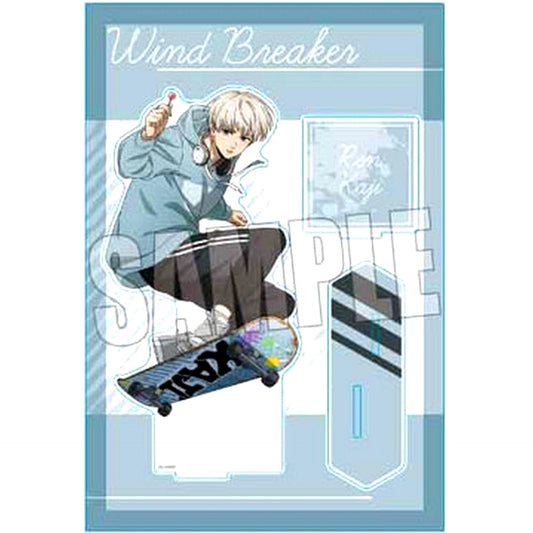 Ren Kaji WIND BREAKER Skater Ver. MEGA Acrylic Stand [USED]
