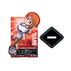 One Piece Nami That's Right! I'm the Thief Who Steals Treasure from Pirates! Ichiban Kuji TV Anime 25th Anniversary: Road to Pirate King Acllect Vol.1 Prize F Acrylic Stands [USED]