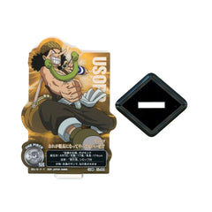 Ichiban Kuji One Piece TV Anime 25th Anniversary Road to the Pirate King Usopp ACLLET One Piece Vol.1 Quote Stand with the line 'I could be the captain' Prize F Acrylic Stands [USED]