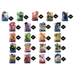 One Piece Nami & Others All 21 Types Set Ichiban Kuji TV Anime 25th Anniversary: Road to Pirate King Acllect Prize F Acrylic Stands [USED]