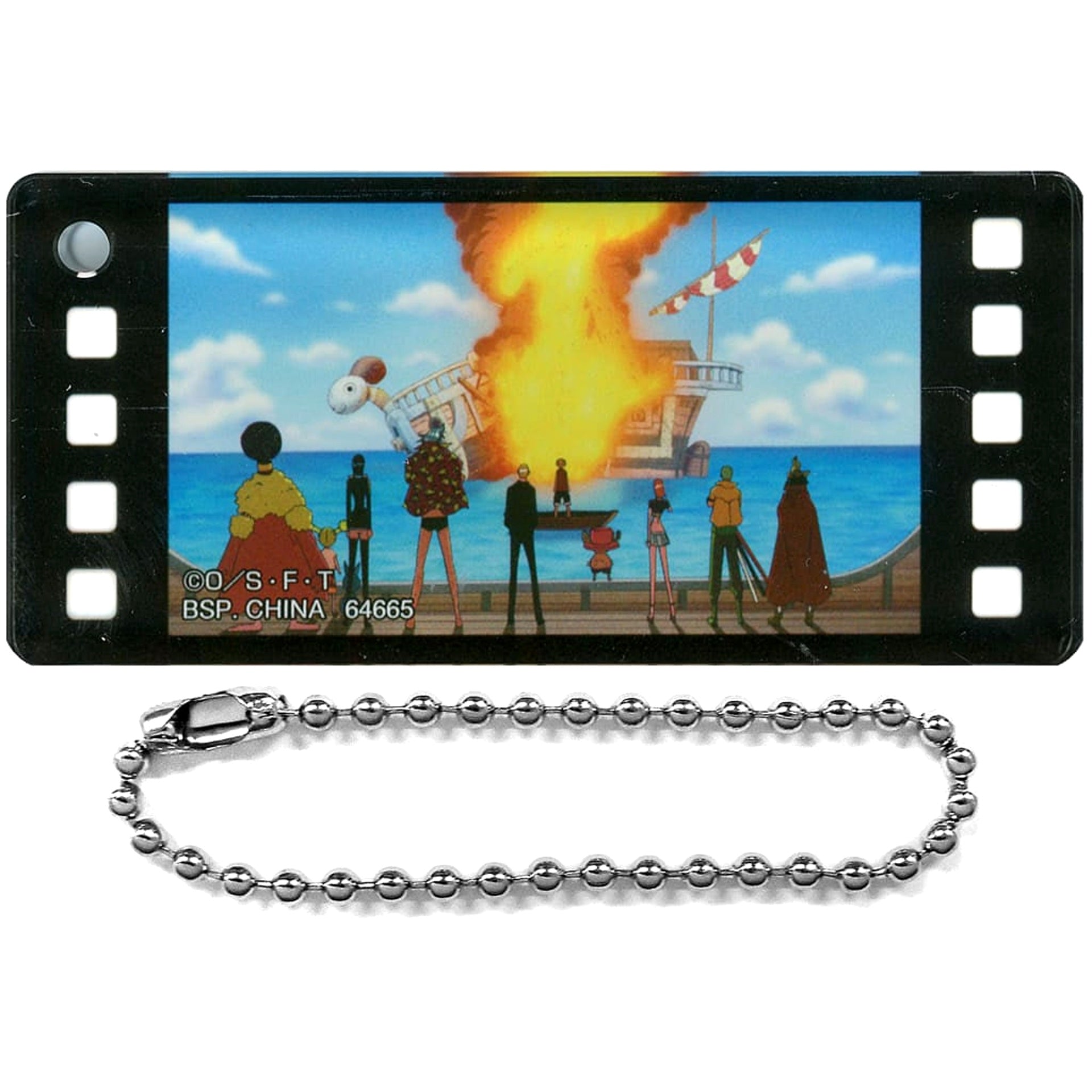 One Piece Luffy & Others Farewell to the Going Merry Arc Ichiban Kuji TV Anime 25th Anniversary: Road to Pirate King History Acrylic Charm Prize G Charm [USED]