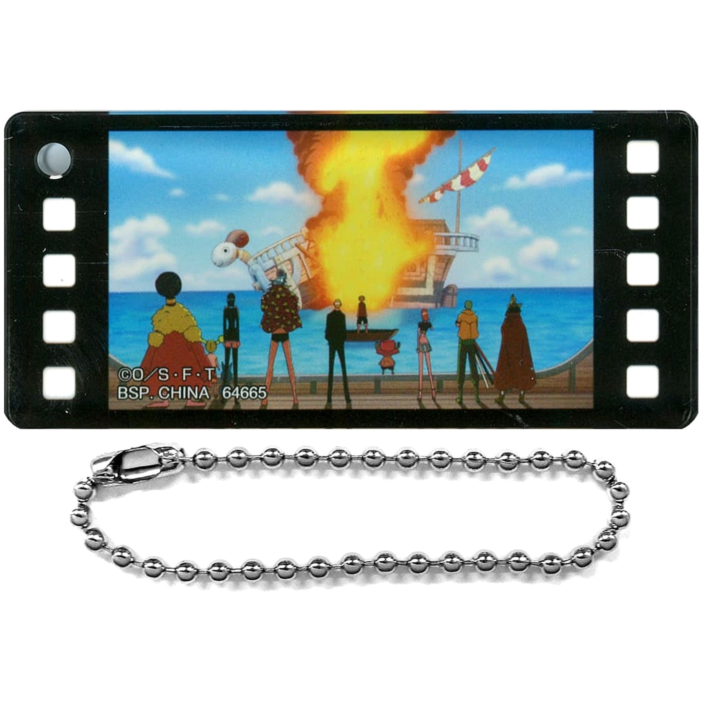 One Piece Luffy & Others Farewell to the Going Merry Arc Ichiban Kuji TV Anime 25th Anniversary: Road to Pirate King History Acrylic Charm Prize G Charm [USED]