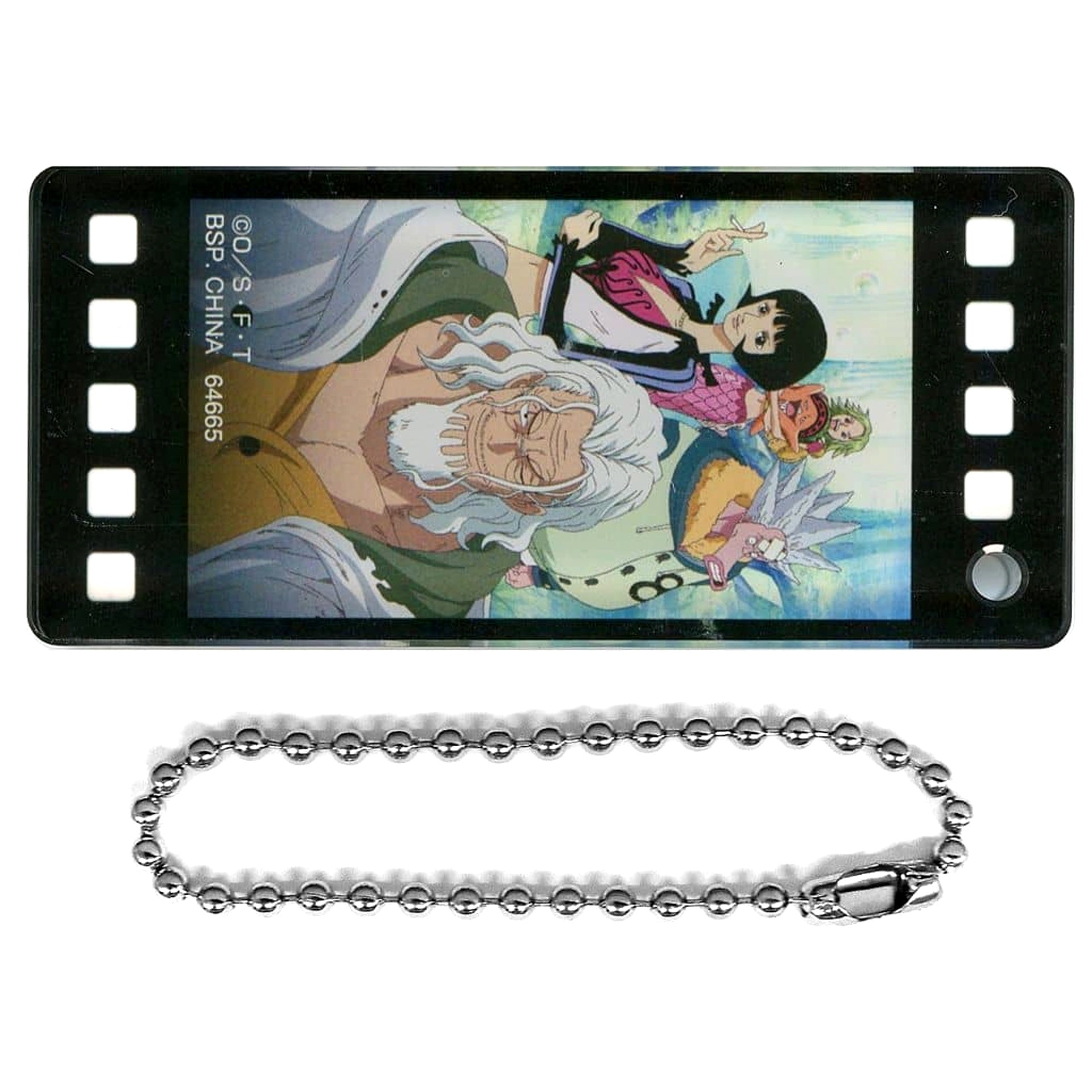One Piece Silvers Rayleigh & Others Ichiban Kuji TV Anime 25th Anniversary: Road to Pirate King History Acrylic Charm Prize G Charm [USED]