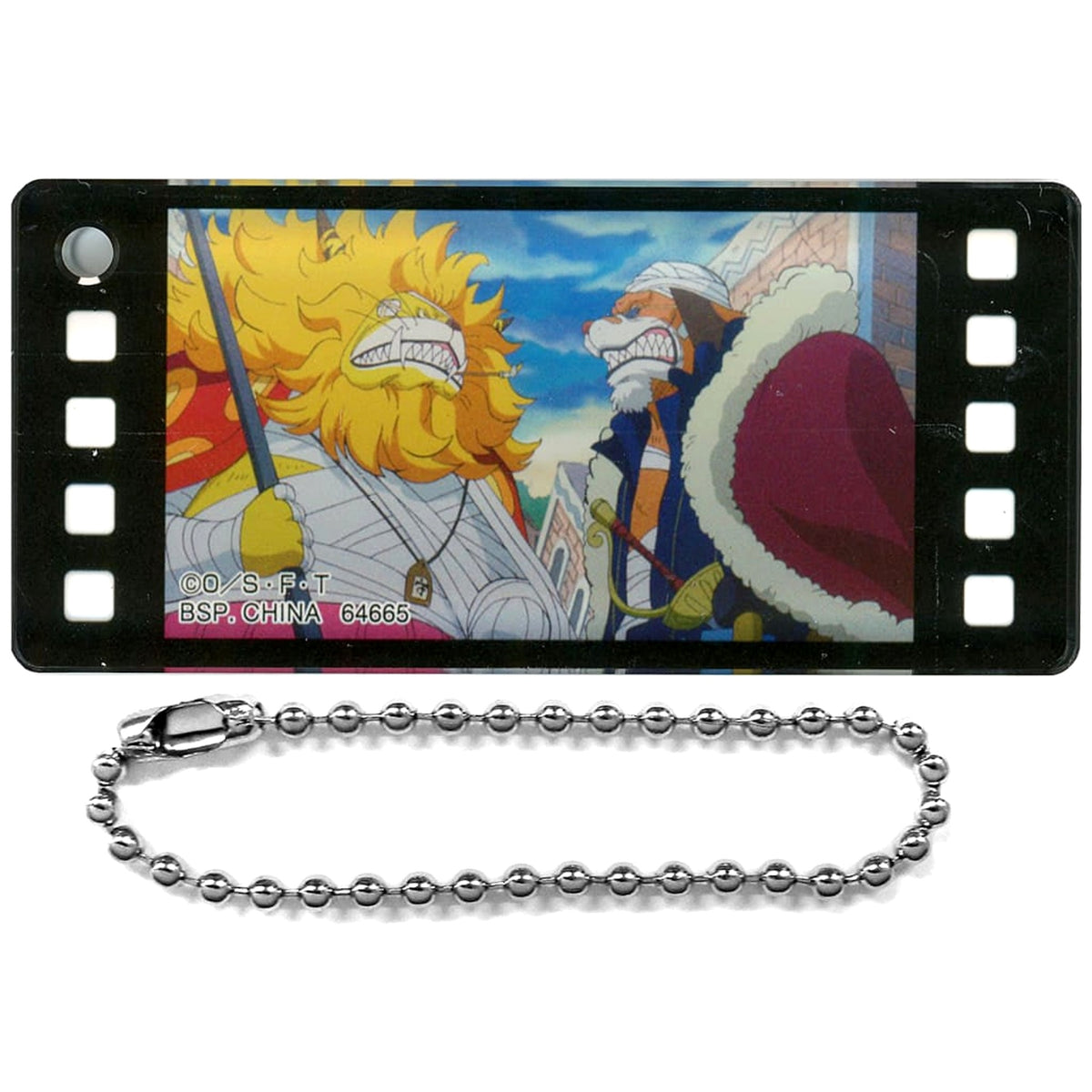 One Piece Nekomamushi Inuarashi Ichiban Kuji TV Anime 25th Anniversary: Road to Pirate King History Acrylic Charm Prize G Charm [USED]