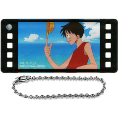 One Piece Monkey D. Luffy Background: Sea Ichiban Kuji TV Anime 25th Anniversary: Road to Pirate King History Acrylic Charm Prize G Charm [USED]