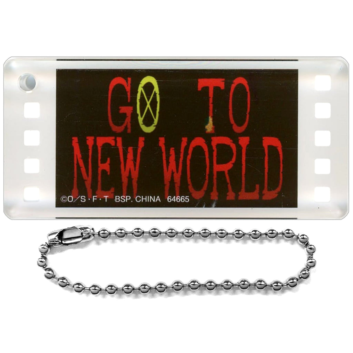 One Piece Go to New World Ichiban Kuji TV Anime 25th Anniversary: Road to Pirate King History Acrylic Charm Prize G Charm [USED]