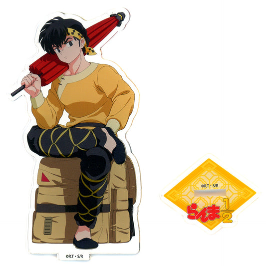 Ryoga Hibiki Acrylic Stand Ranma 1/2 x Karaoke Manekineko [USED]