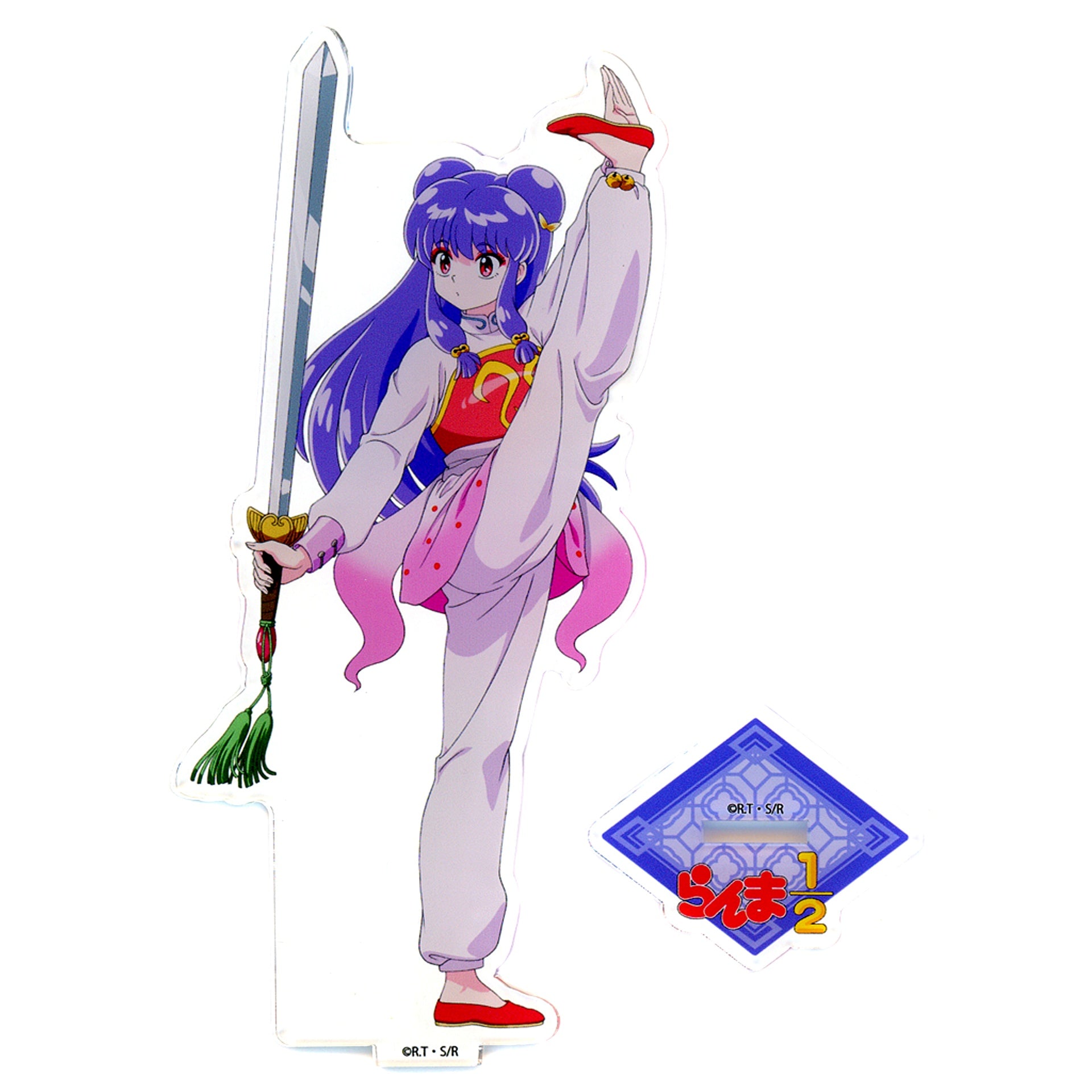 Shampoo Ranma 1/2 x Karaoke Manekineko Acrylic Stand [USED]