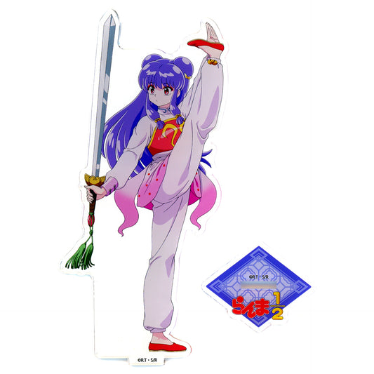 Shampoo Ranma 1/2 x Karaoke Manekineko Acrylic Stand [USED]