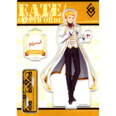 Gilgamesh Standing Portrait Acrylic Stand Fate/Grand Order Final Singularity Grand Time Temple Solomon x MAID JAMP Moeguojiang Collab Cafe China Limited [USED]