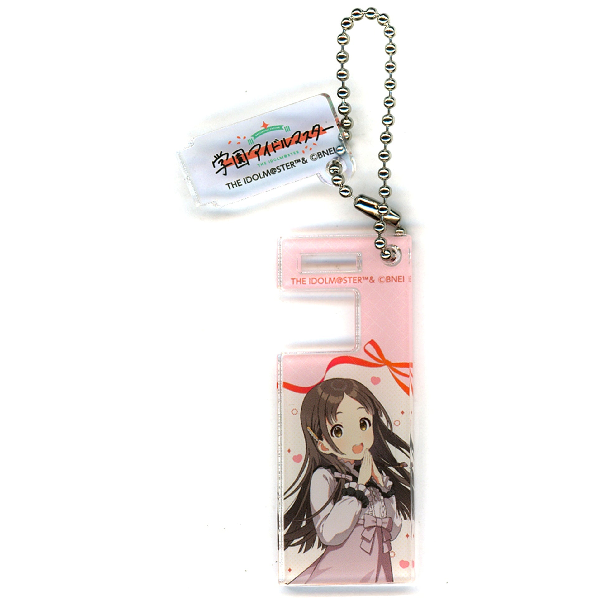 China Kuramoto Gakuen Idolmaster POP UP STORE in SHIBUYA109 Random Smartphone Stand Keychain [USED]