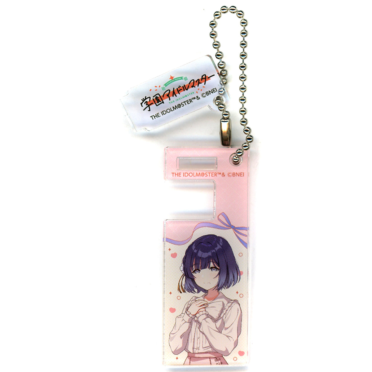 Misuzu Hatoya Gakuen Idolmaster Random Smartphone Stand Keychain POP UP STORE in SHIBUYA109 [USED]