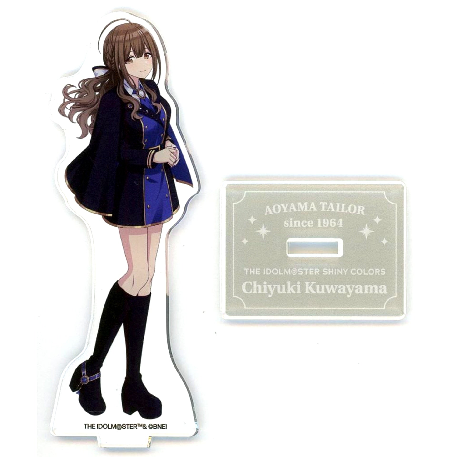 Chiyuki Kuwayama The Idolm@ster Shiny Colors Aoyama Tailor Collab Acrylic Stand [USED]