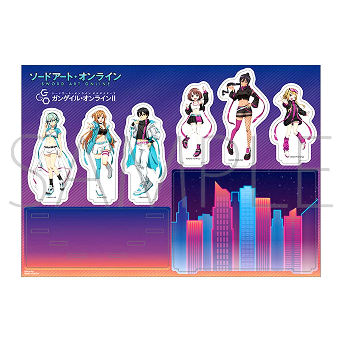 Sword Art Online Acrylic Diorama Ensemble [USED]
