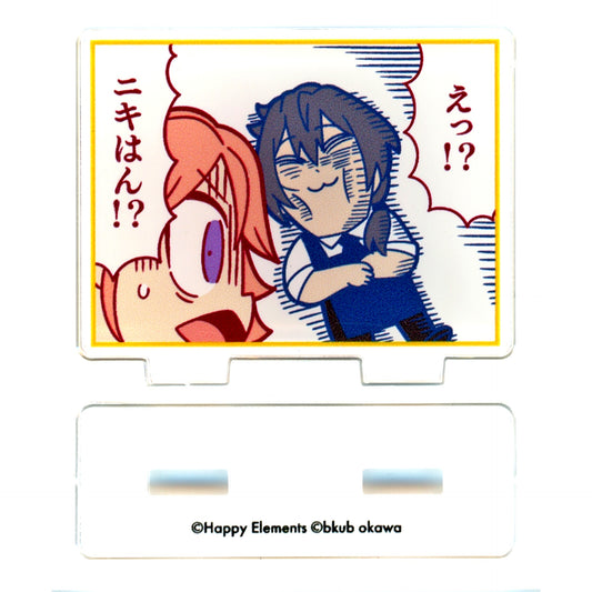 Kohaku Oukawa & Niki Shiina Ensemble Stars!! x Bkub Okawa Ensemble Bukubu Stars!! Trading Acrylic Stand 2nd Vol.1 [USED]