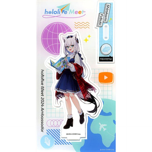 VTuber Hololive Production Shirakami Fubuki Hololive Meet 2024 Acrylic Stand Acrylic Stands [USED]