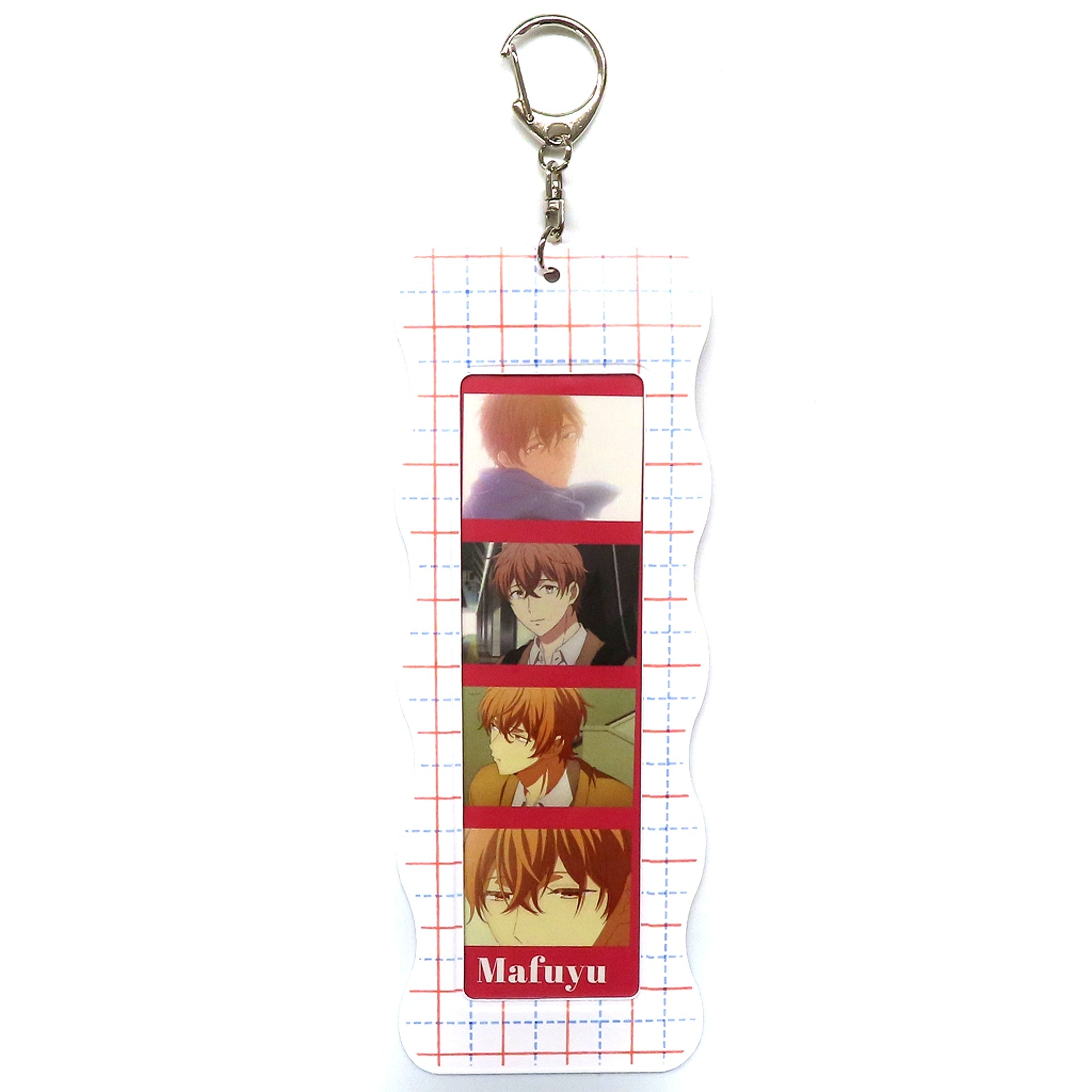 Mafuyu Sato Movie Given Hiiragi mix 4-Cut Photo Keychain [USED]