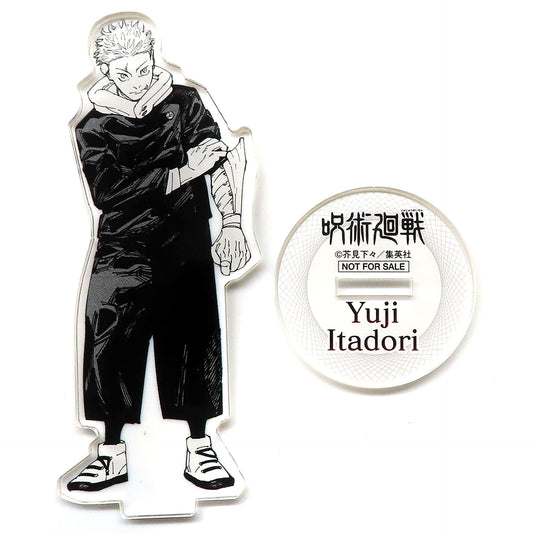 Yuji Itadori Single Item Jujutsu Kaisen Zebrack Volume 27 Release Commemoration Campaign Winning Item Monochrome Acrylic Stand [USED]