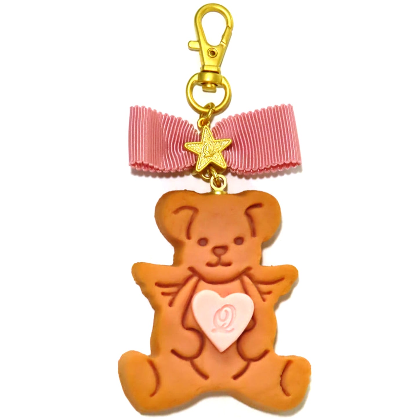 Sakura Kinomoto Motif Cardcaptor Sakura X Q-Pot. Sakura's Teddy Bear Cookie Bag Charm [USED]