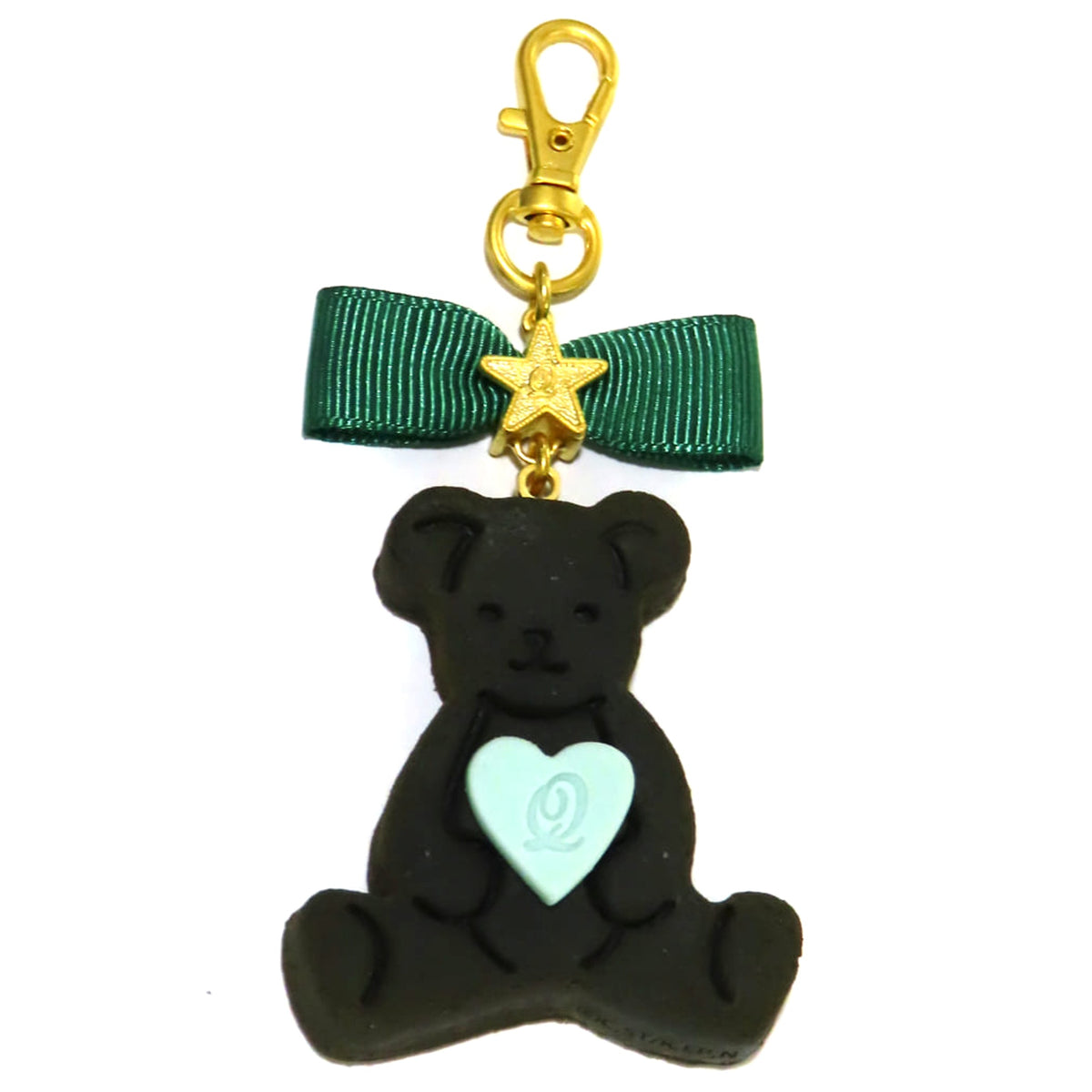 Cardcaptor Sakura X Q-Pot. Li Syaoran Motif Shaoran's Teddy Bear Cookie Bag Charm Charm [USED]