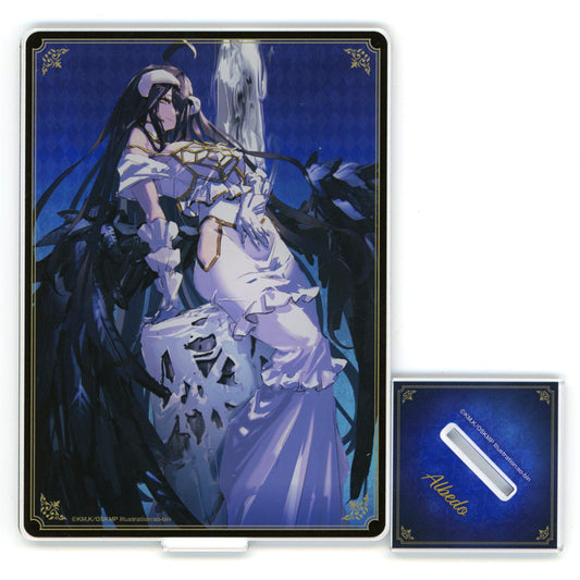Albedo A Illustration so-bin Overlord The Sacred Kingdom Movie Theater Goods Acrylic Stand Figure [USED]