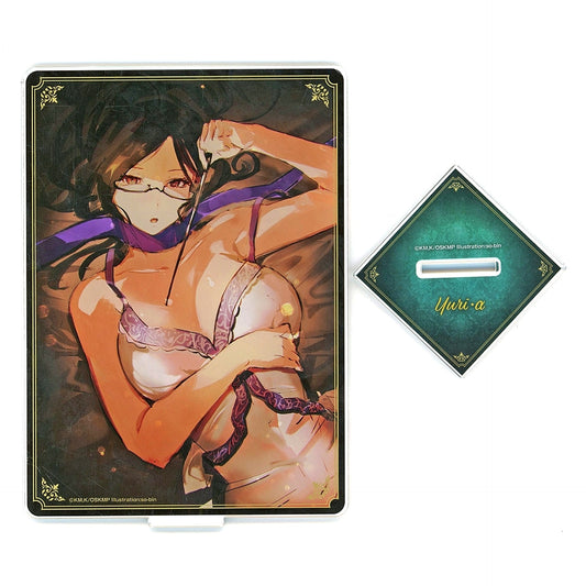 Yuri Alpha Illustration so-bin Overlord The Sacred Kingdom Movie Theater Goods Acrylic Stand Figure [USED]