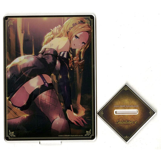 Solution Epsilon Illustration so-bin Overlord The Sacred Kingdom Movie Theater Goods Acrylic Stand Figure [USED]