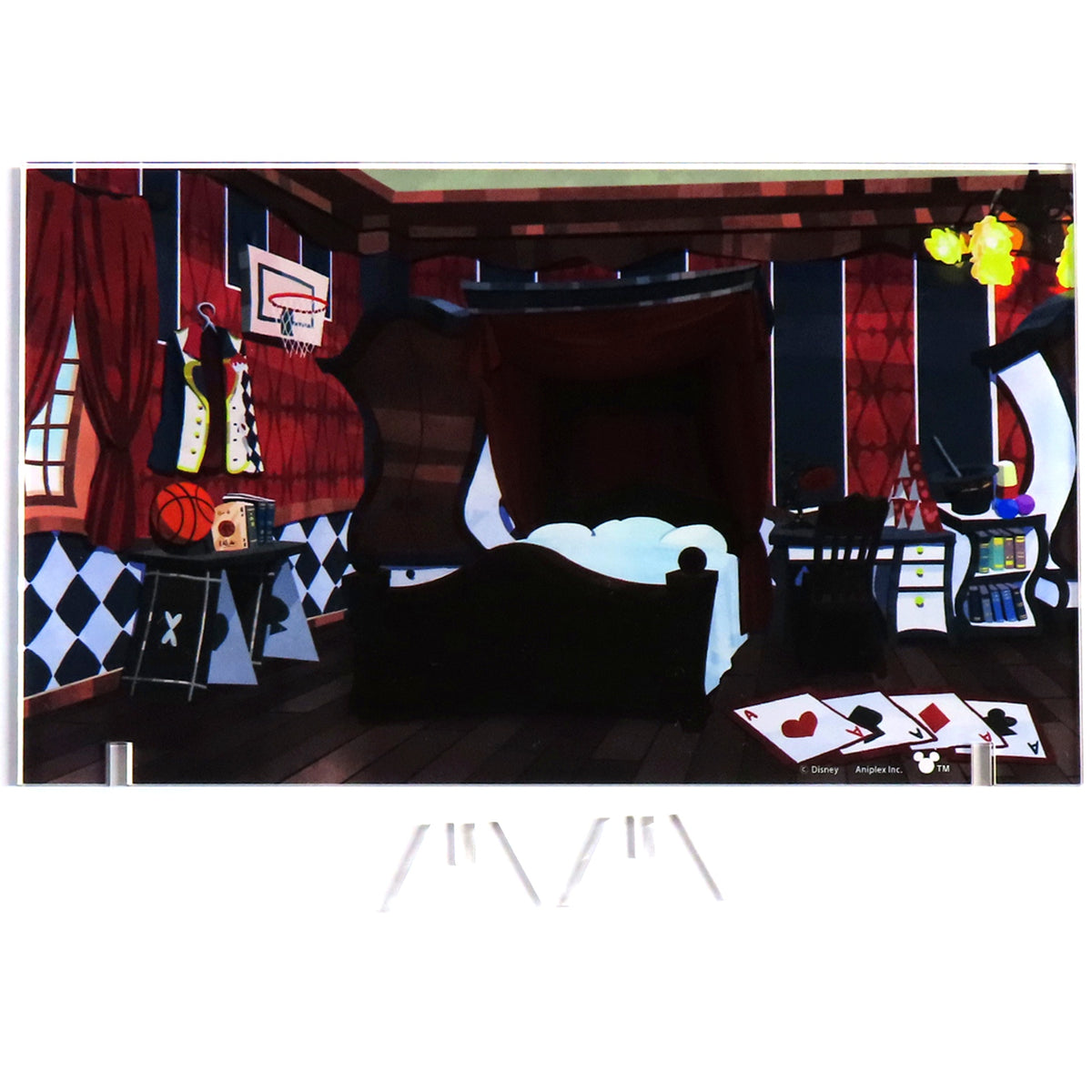 Ace Trappola Background Acrylic Stand Disney: Twisted-Wonderland Birthday [USED]