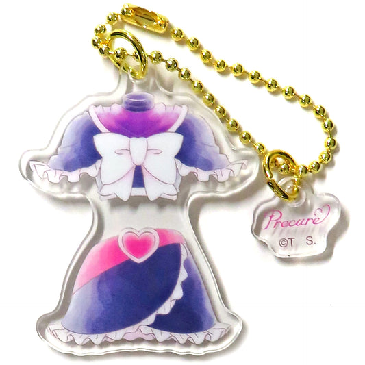 Pretty Cure Cure Black Ichiban Kuji Emotional Moment Costume Acrylic Charm Prize E [USED]