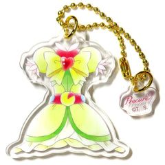 Pretty Cure Cure Bright Ichiban Kuji Emotional Moment Costume Acrylic Charm Prize E [USED]