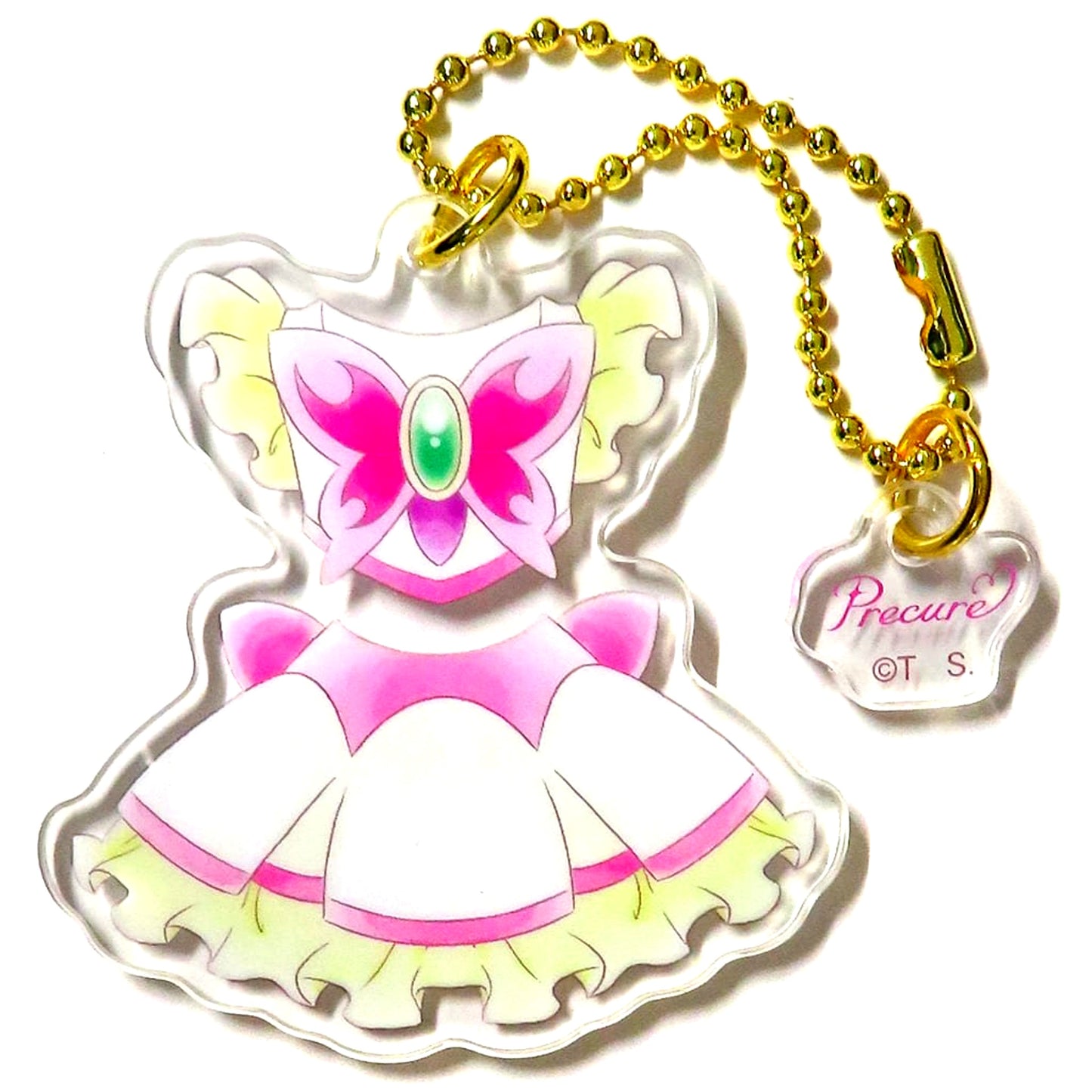 Cure Dream Pretty Cure Ichiban Kuji Emotional Moment Costume Acrylic Charm Prize E [USED]