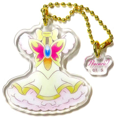 Pretty Cure Cure Lemonade Ichiban Kuji Emotional Moment Costume Acrylic Charm Prize E [USED]
