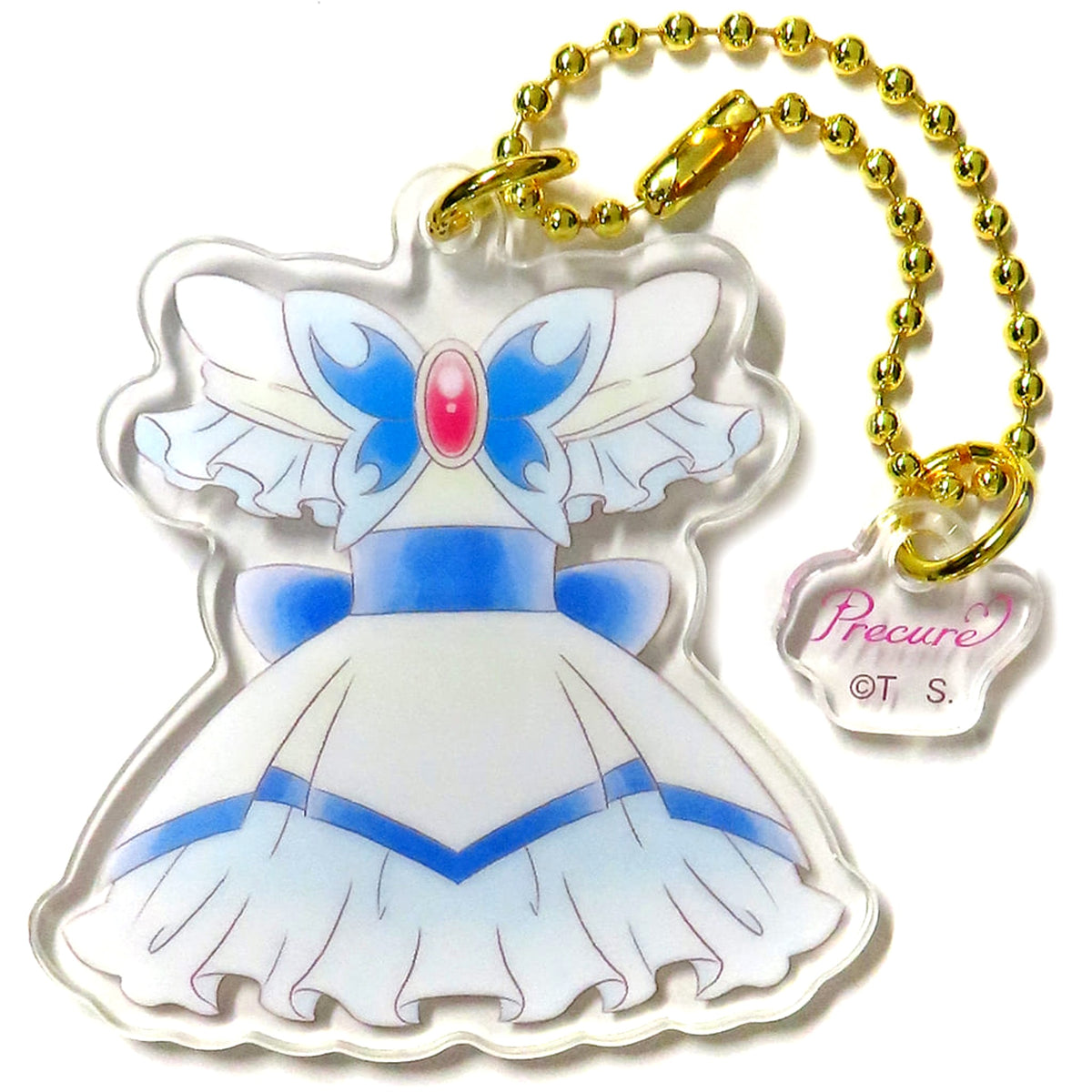 Pretty Cure Cure Aqua Ichiban Kuji Emotional Moment Costume Acrylic Charm Prize E [USED]