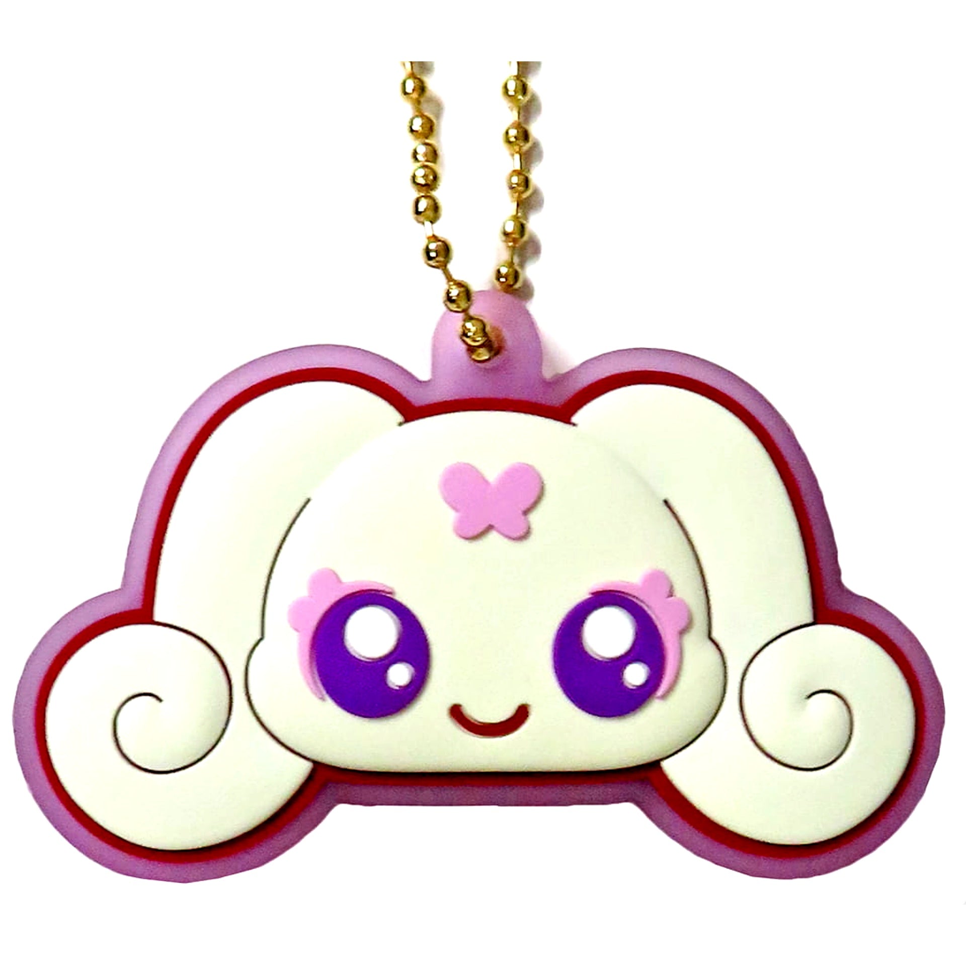 Choppy Pretty Cure Ichiban Kuji Emotional Moment Pukkuri Fairy Rubber Charm Prize F [USED]