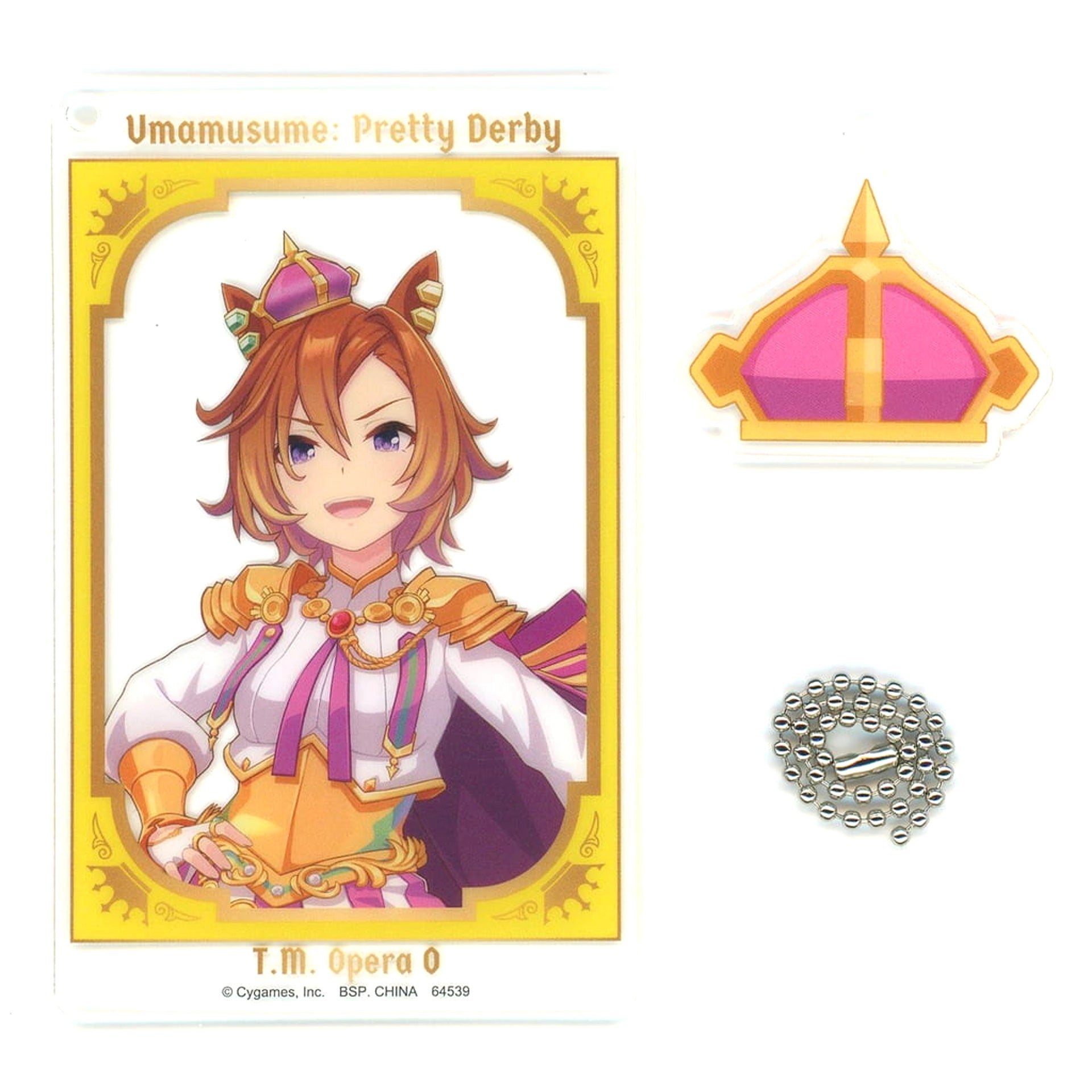 Umamusume: Pretty Derby TM Opera O Ichiban Kuji Vol.10 Clear Twin Card Charm Prize H Charm [USED]