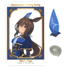 Umamusume: Pretty Derby Admire Vega Ichiban Kuji Vol.10 Clear Twin Card Charm Prize H [USED]