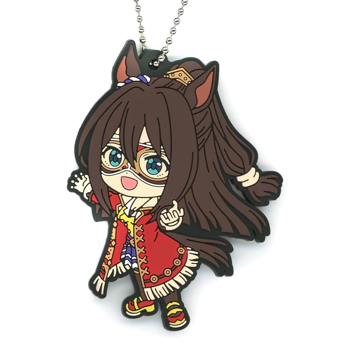 Umamusume: Pretty Derby El Condor Pasa Ichiban Kuji Vol.10 Rubber Charm Kyunchara Illustrations Prize I Charm [USED]