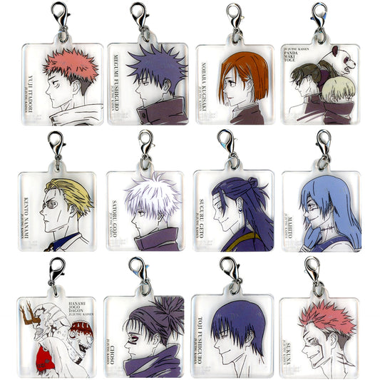 Jujutsu Kaisen: Shibuya Incident Yuji Itadori & Others All 12 Types Set Ichiban Kuji 3 Acrylic Charms Prize F Charm [USED]